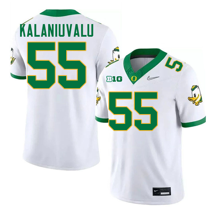 Alai Kalaniuvalu Oregon Jersey,Oregon Ducks Football Uniforms,Jerseys Youth-White